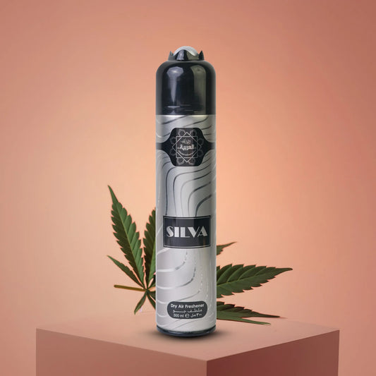 Al Arabia Silva Air Freshener 300ml front view – long-lasting premium room freshener from thebigbossstore.com