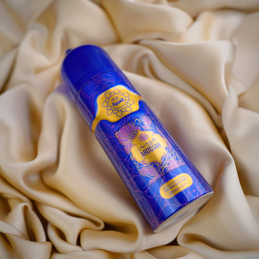 Al Arabia Aroosah Body Spray 200ml side view - Long-lasting fragrance body spray available at thebigbossstore.com