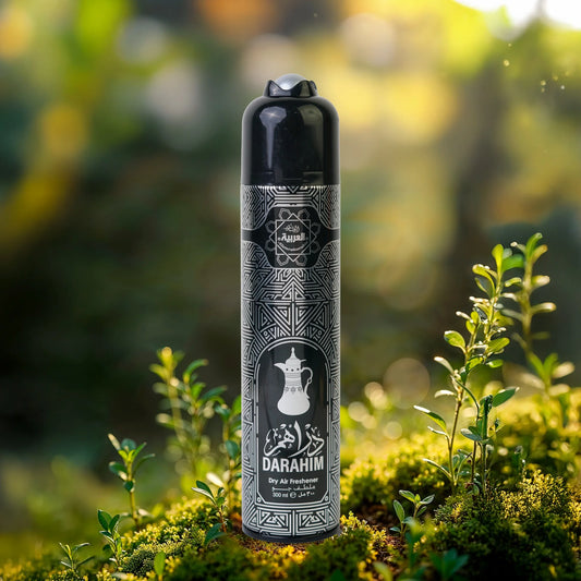 Al Arabia Darahim Air Freshener 300ml front view – long-lasting Arabic fragrance spray – available at thebigbossstore.com