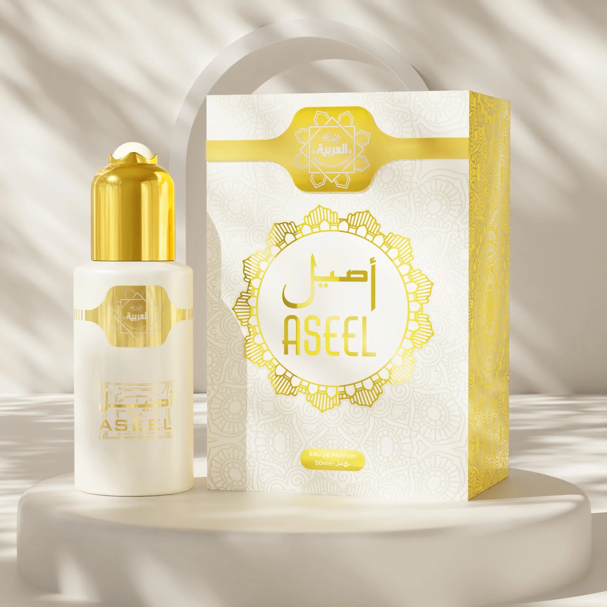 Al Arabia Aseel Perfume 50ml Eau de Parfum bottle with packaging – luxury fragrance at The Big Boss Store