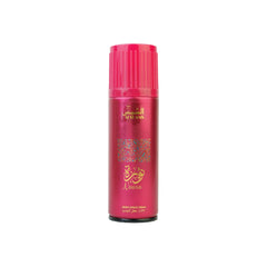 Al Shams Noora Body Spray 120ml – pink oriental floral perfume body spray for women.