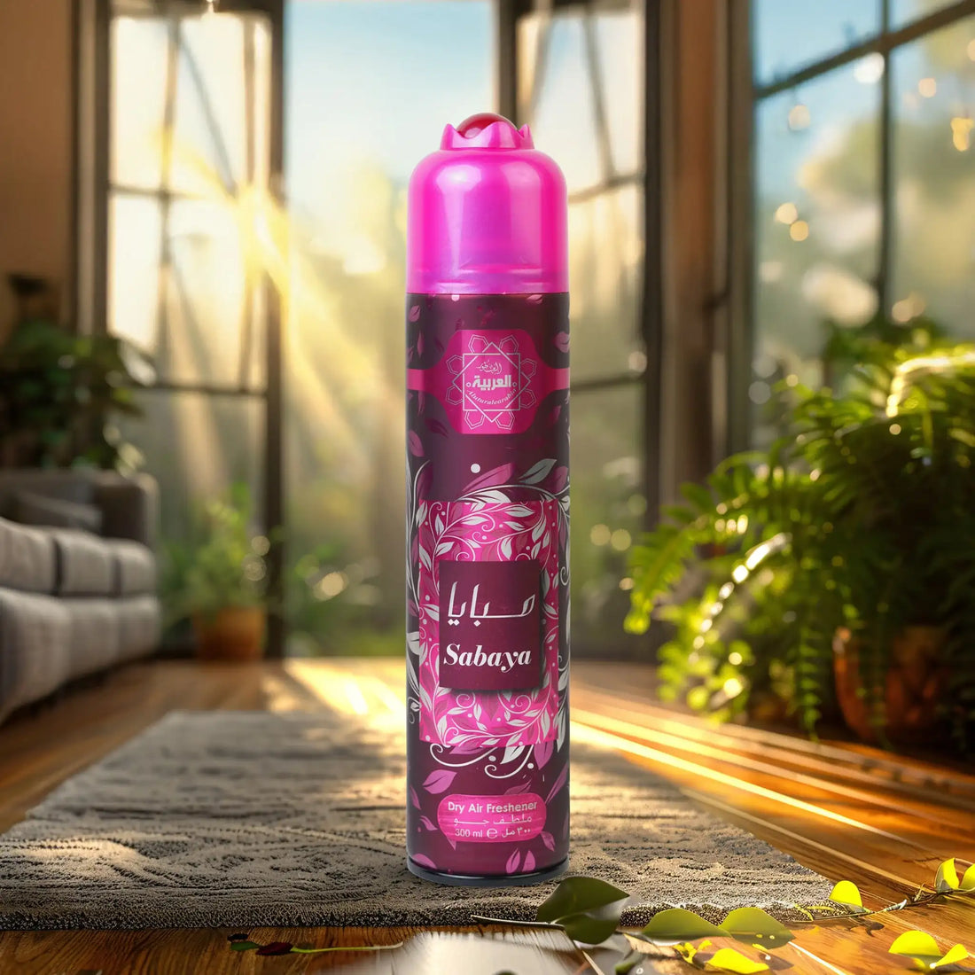 Al Arabia Sabaya Air Freshener 300ml Back View - thebigbossstore.com