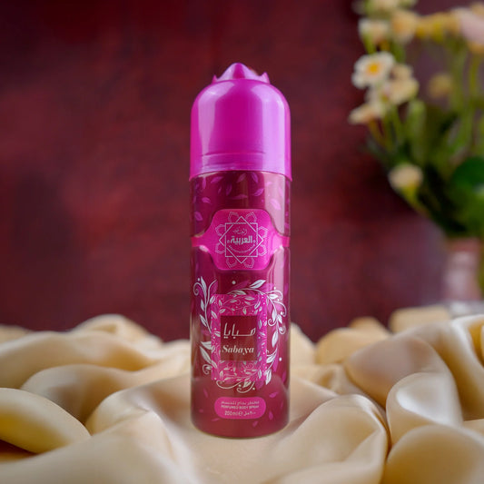 Al Arabia Sabaya Body Spray 200ml front view – Refreshing fragrance for men and women at The Big Boss Store