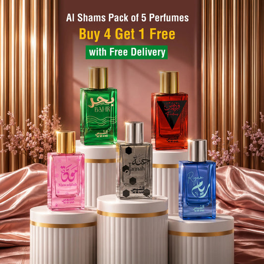 Al Shams 5-Piece Perfume Bundle - theBigBossstore.com
