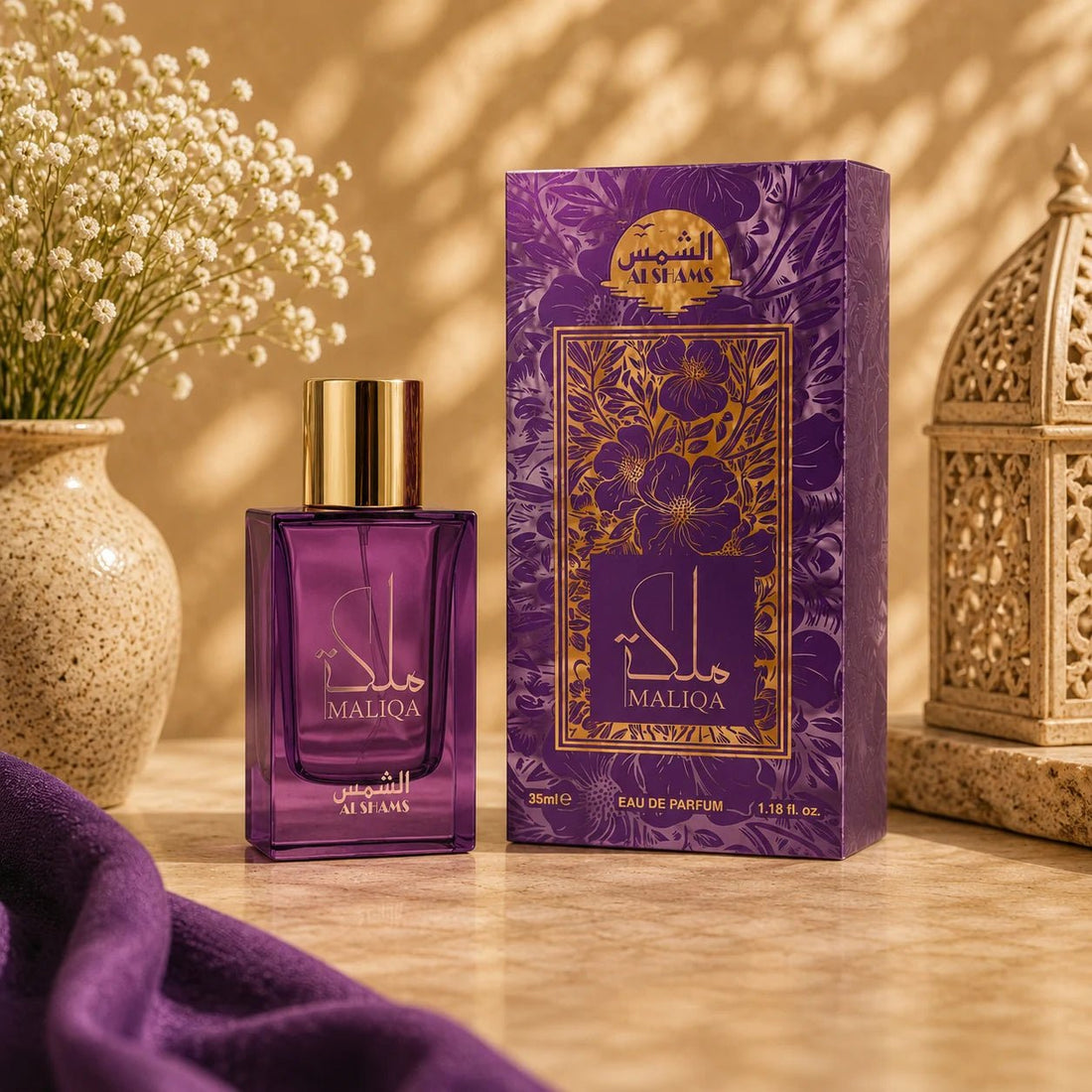 Al Shams Maliqa Perfume – 35 ml Eau de Parfum - theBigBossstore.com
