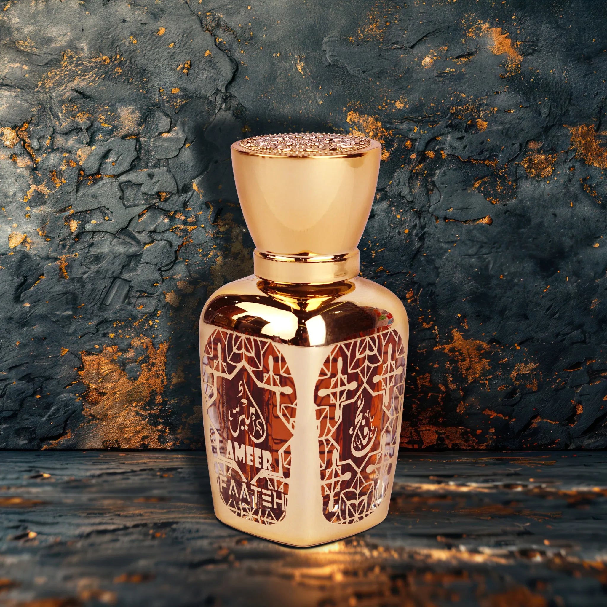 Faateh Ameer Attar 15ml front packaging view – concentrated perfume oil