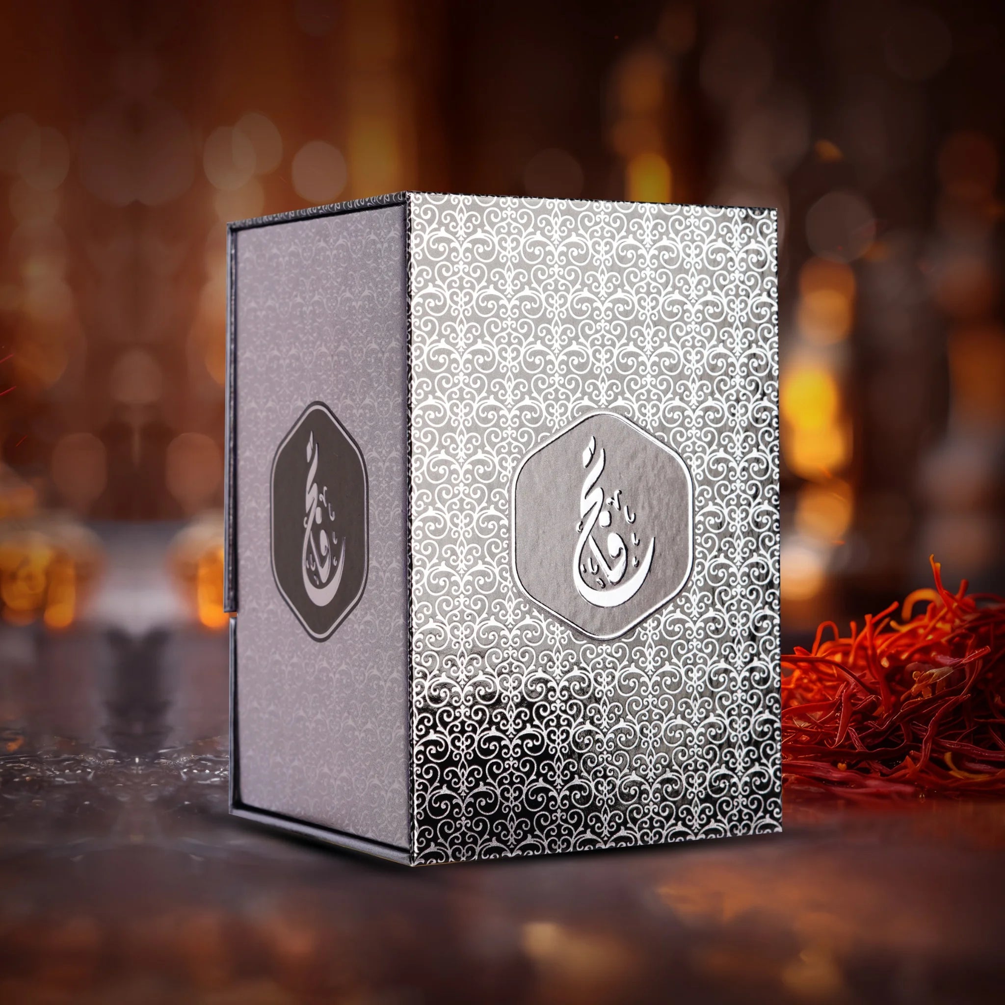 Rayyan Attar by Faateh – 15ml Long Lasting Perfume Oil Box Side View