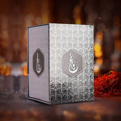 Rayyan Attar by Faateh – 15ml Long Lasting Perfume Oil Box Side View