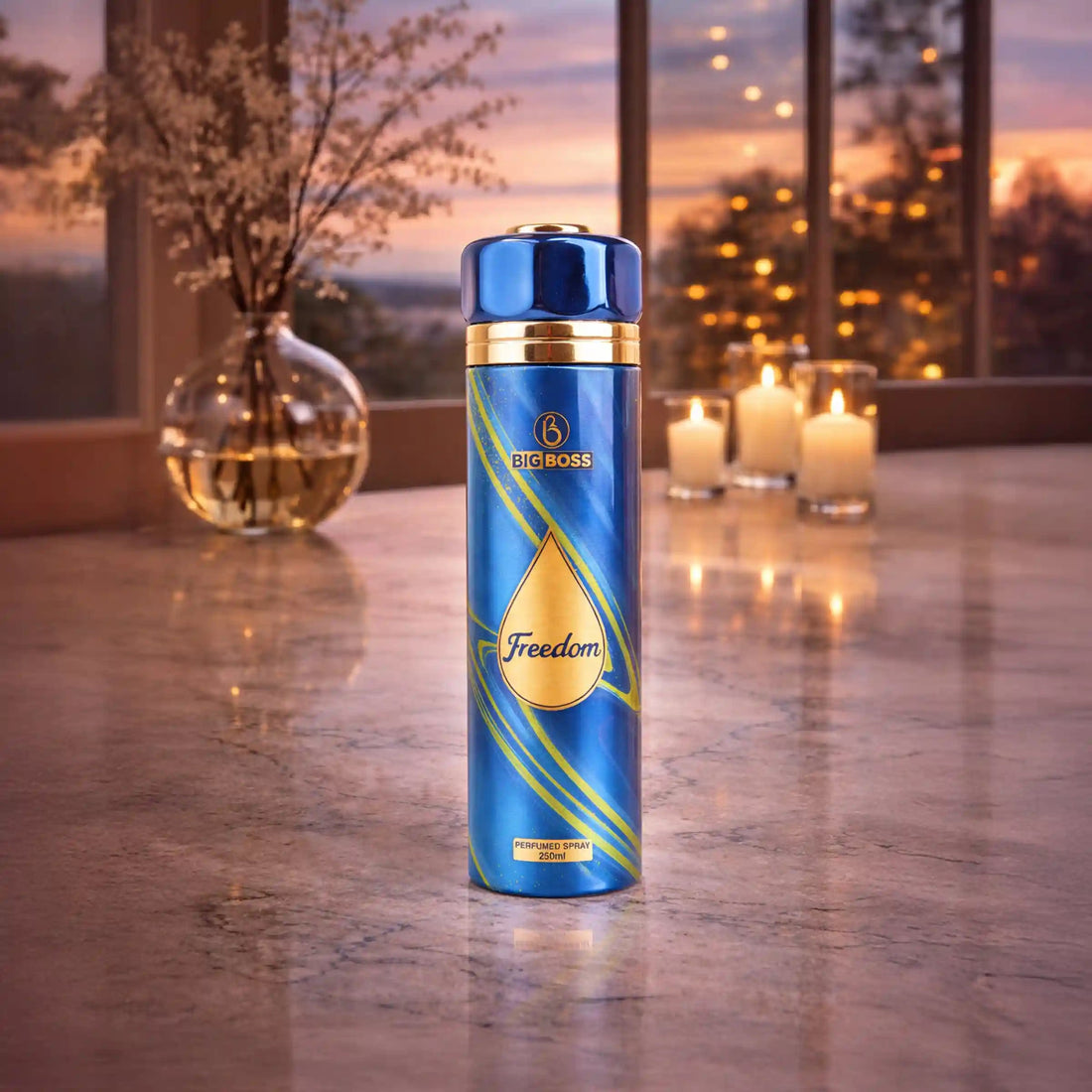 Freedom Big Boss Body Spray 250ml – Feminine & Elegant Fragrance - theBigBossstore.com