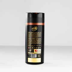 Lucky Adventure body spray 150ml back label – safety warnings and ingredients
