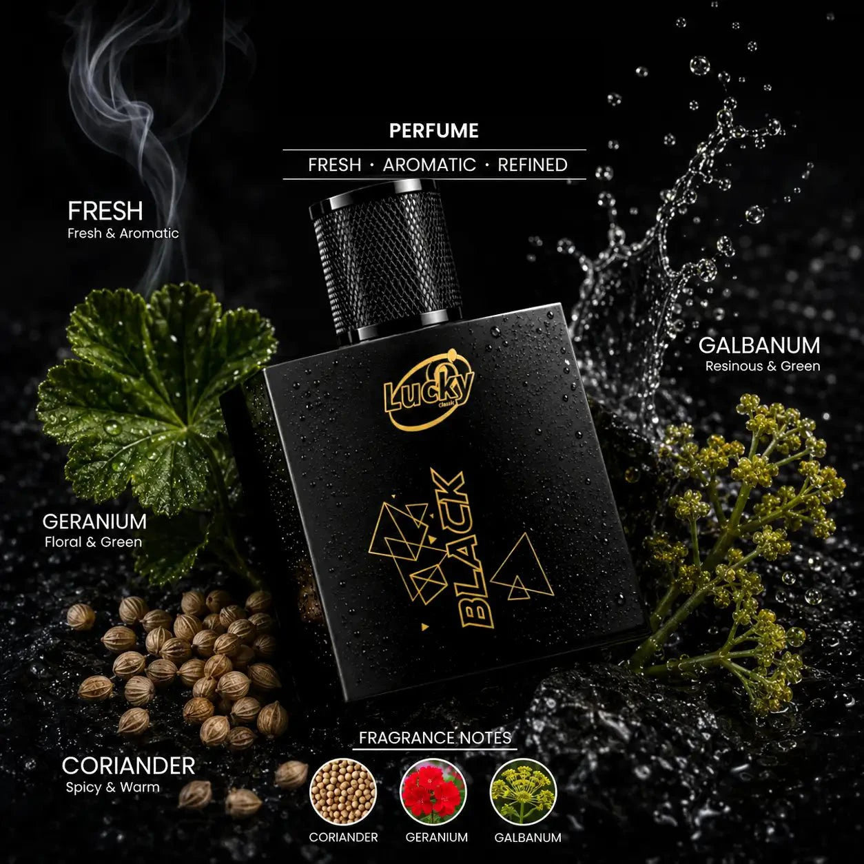 Lucky Black Perfume 100ml - Seductive Fragrance - theBigBossstore.com