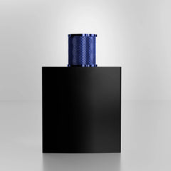 Lucky Musk perfume back view – label and branding details of fragrance