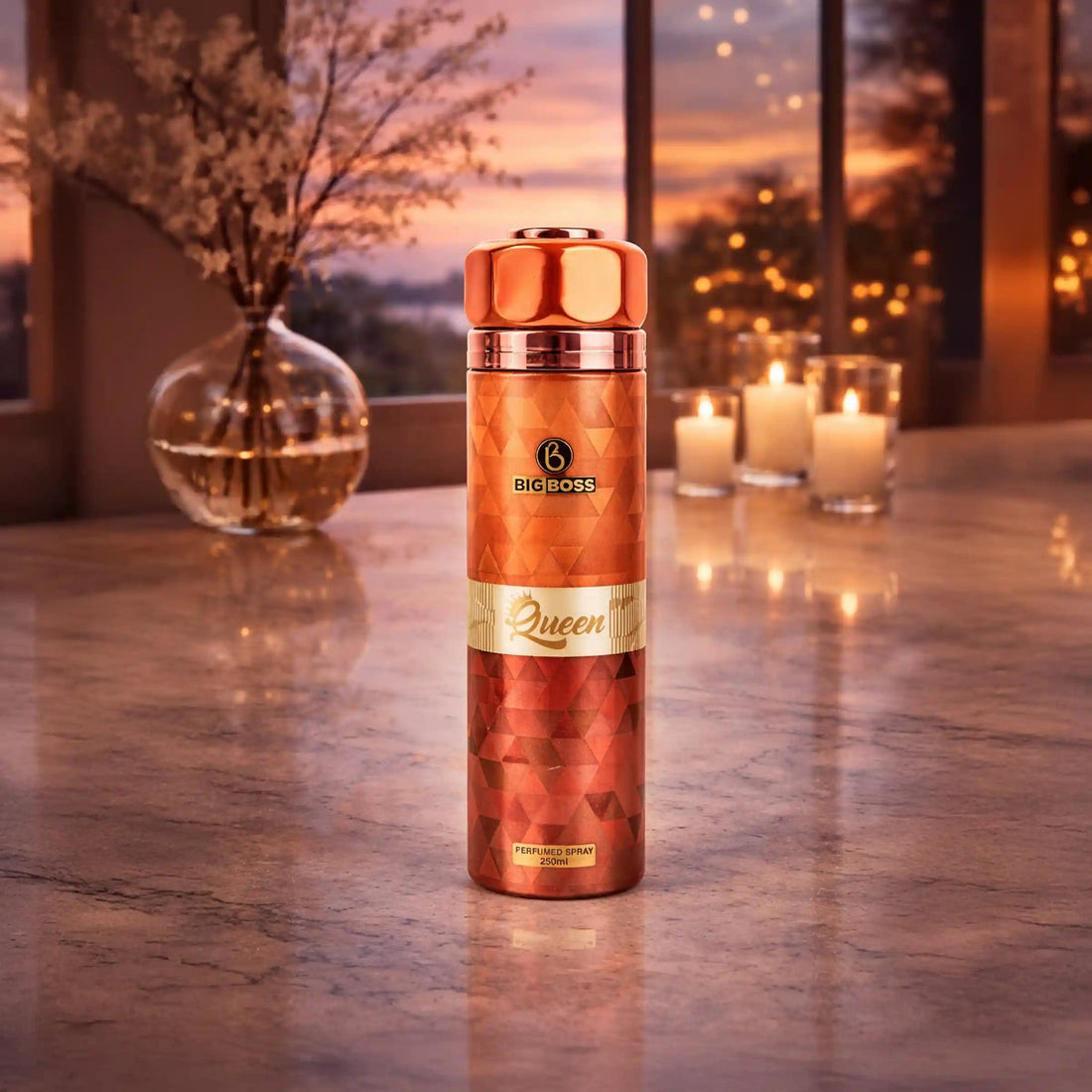 Queen Big Boss Body Spray 250ml for Women – Elegant & Long - Lasting Fragrance - theBigBossstore.com