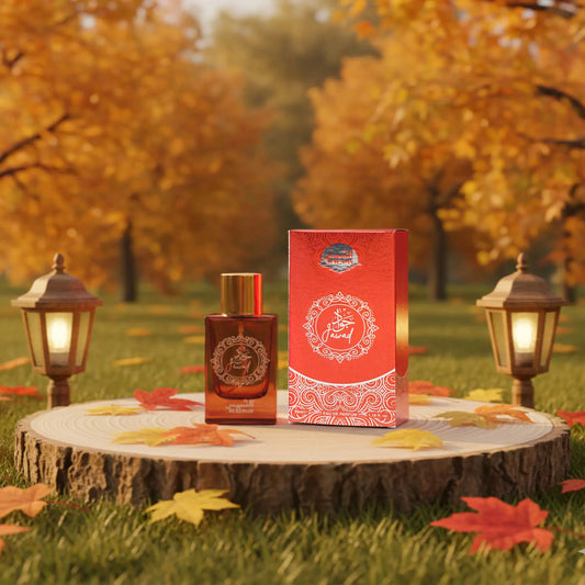 “Al Shams Jawad Perfume 35ml — perfume bottle and box shown together in a clean, front-facing product display, premium long-lasting Arabic fragrance from The Big Boss Store.”
